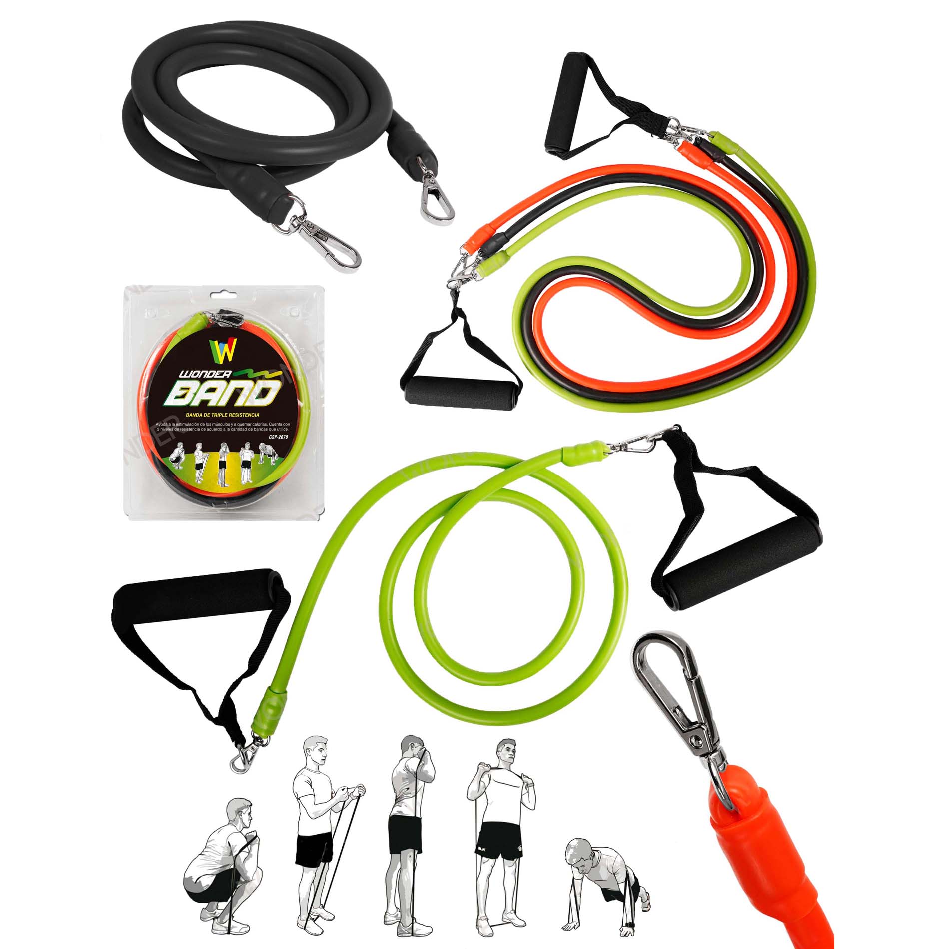 Miniatura 4 de Bandas Tubulares De Resistencia